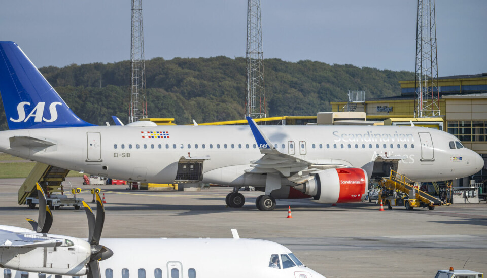 Et SAS-fly blev tvunget til nødlanding onsdag på grund af en lille mus.