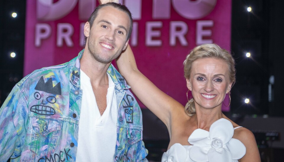 Sonny Fredie-Pedersen med dommerkollegaen Marianne Eihilt, Vild med Dans