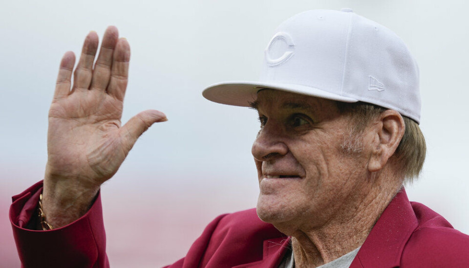 Pete Rose tilbragte størstedelen af sin karriere hos Cincinatti Reds. Han var også manager for klubben i en række år. (Arkivfoto)