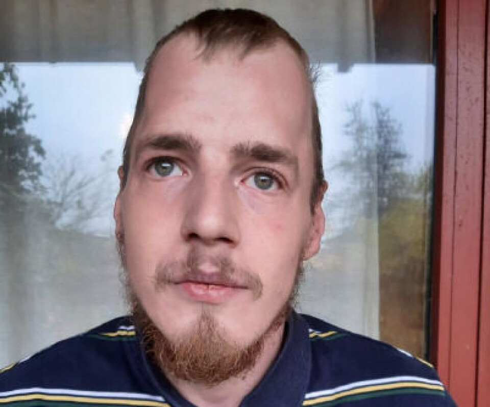 Martin Schou Kristensen er tidligere blevet efterlyst med dette billede.