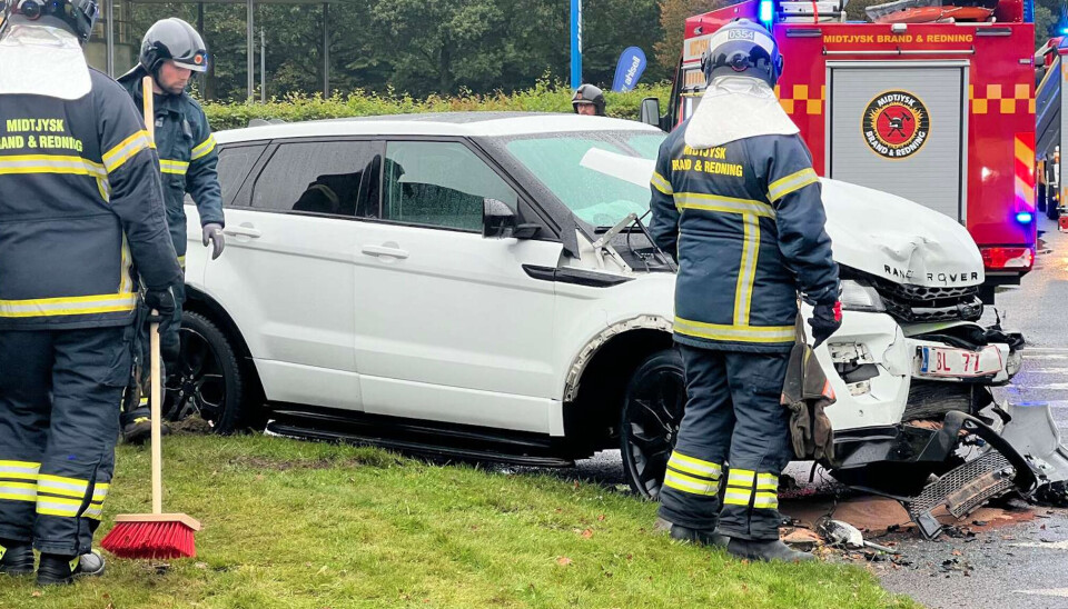 Ingen personer kom alvorligt til skade.