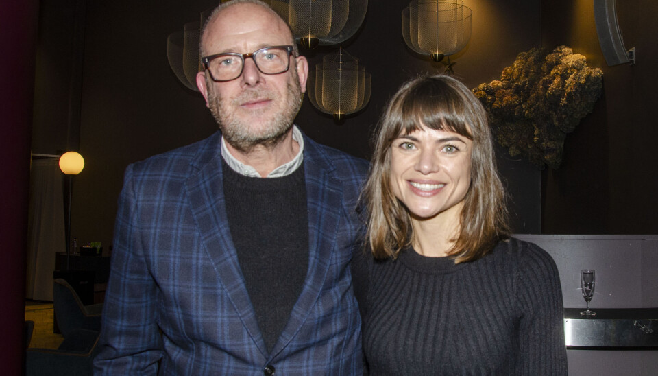 Nikolaj Steen og kæreste Emilie Ekwall