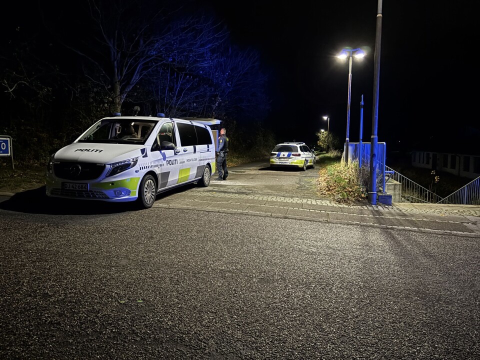 En person er blevet anholdt efter, der blev afgivet skud i et boligområde i Aabenraa.