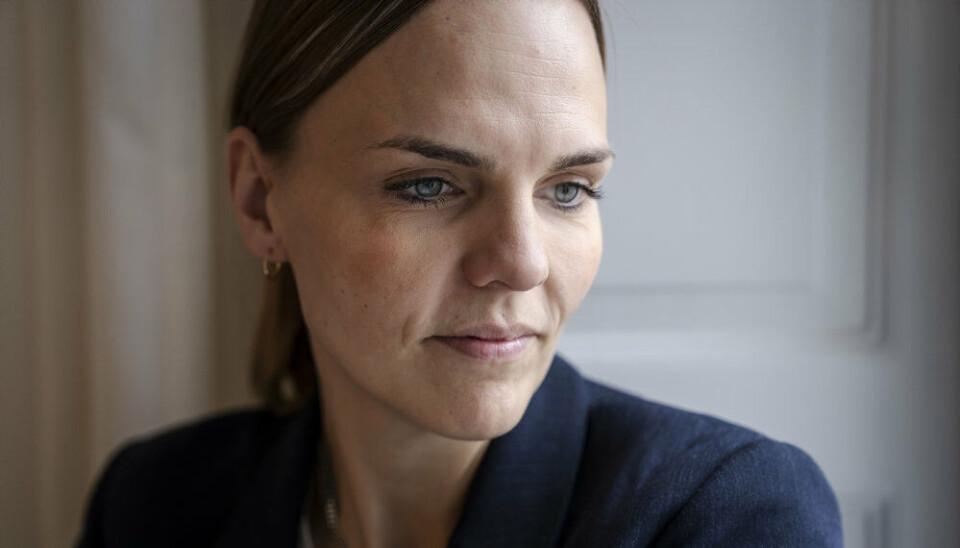 Moderaternes Caroline Stage blev udnævnt til digitaliseringsminister i forbindelse med ministerrokaden 29. august.