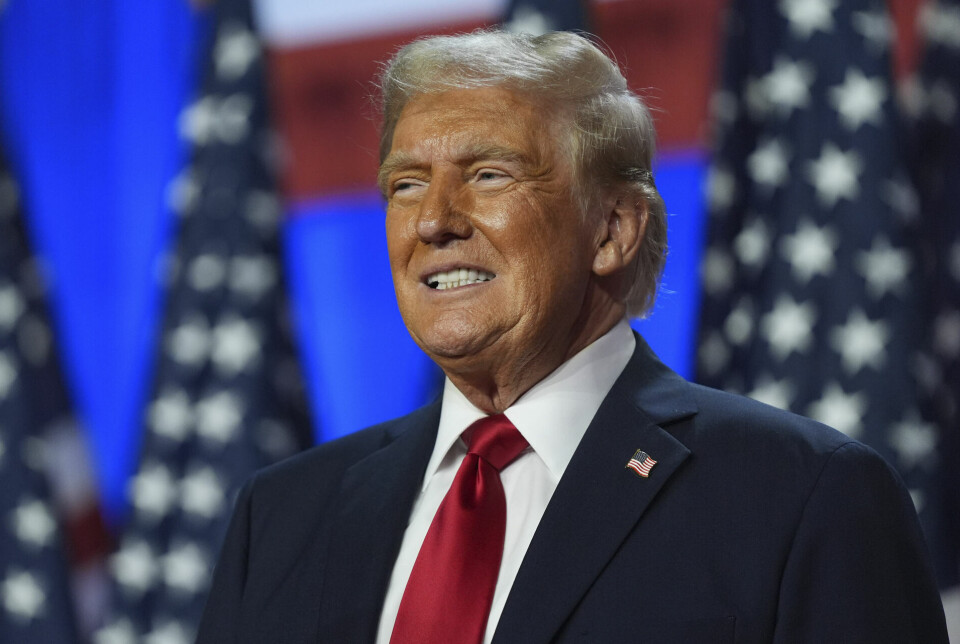 Donald Trump har vundet det amerikanske præsidentvalg. Det slår nyhedsbureauet AP fast (AP Photo/Evan Vucci)