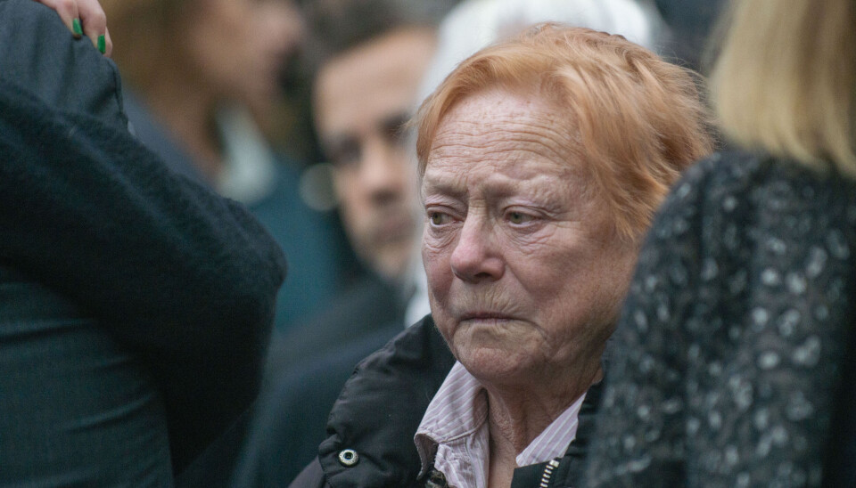 Lisbet Dahl sagde farvel til sin gamle ven, Ulf Pilgaard.