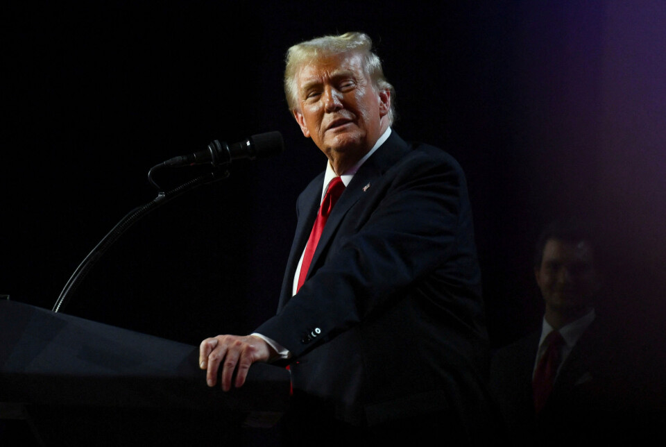 Republikanske Donald Trumps sejr er for længst fastslået ved det amerikanske præsidentvalg. Nu tager han med sikkerhed endnu en svingstat. (Arkivfoto).