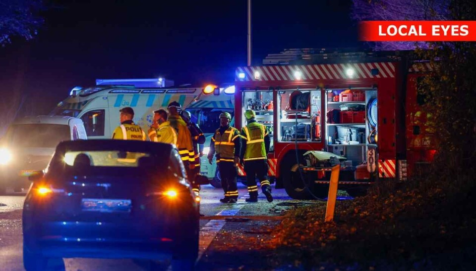 En 22-årig kvinde er død efter ulykken nær Holbæk.