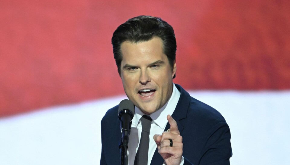 Matt Gaetz trækker sig som potentiel ny justitsminister i Donald Trumps regering.