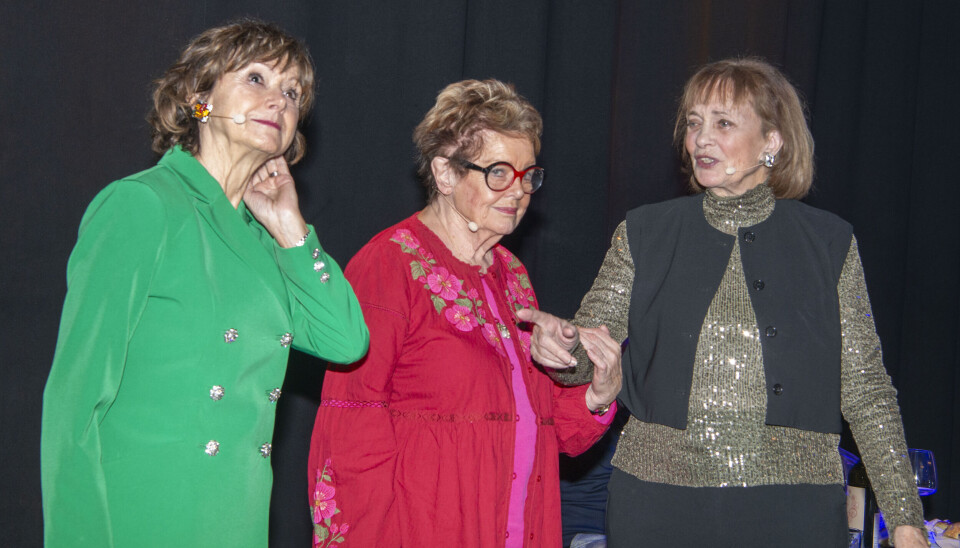 Sonja Oppenhagen, Ghita Nørby og Malene Schwartz.