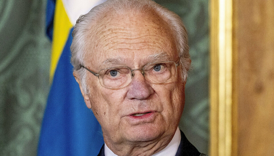 Den svenske konge mindes paven.