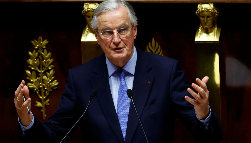 Premierminister Michel Barnier og hans regering blev onsdag væltet efter kun tre måneder.