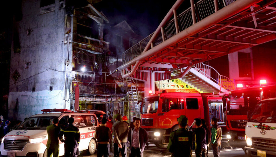 11 personer er omkommet i en brand i den vietnamesiske hovedstad, Hanoi.