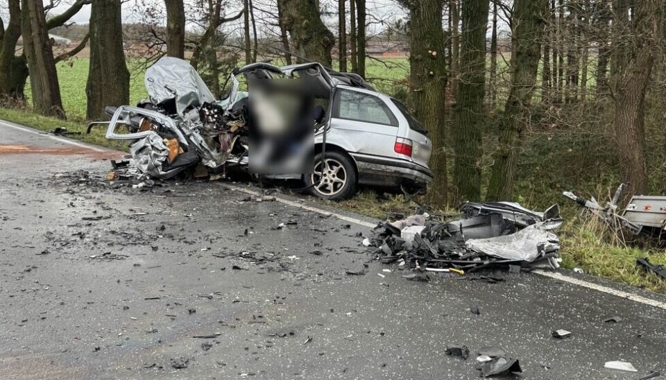 Føreren af BMW'en blev dræbt ved ulykken.