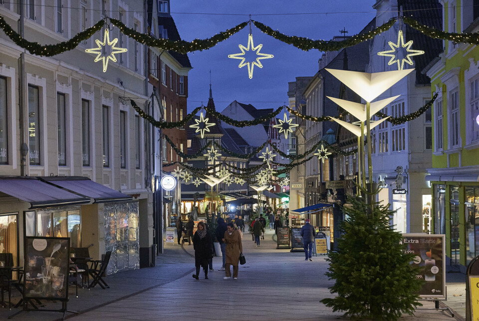 Butikshandlen kæmper med pessimistiske forbrugere i den igangværende julehandel. (Arkivfoto).