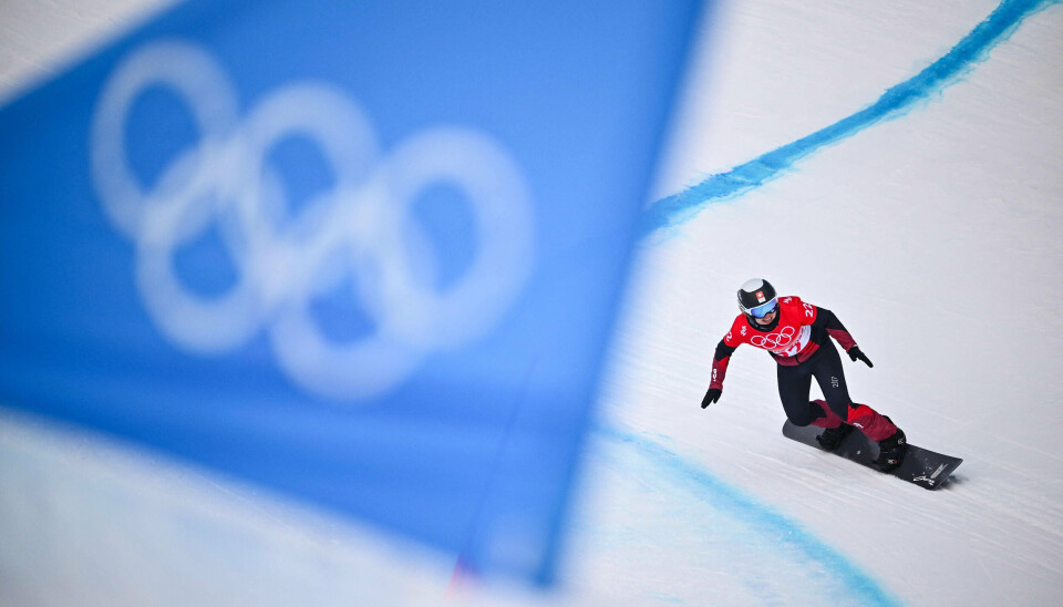 Sophie Hediger ses her under vinter-OL i Kina i 2022.