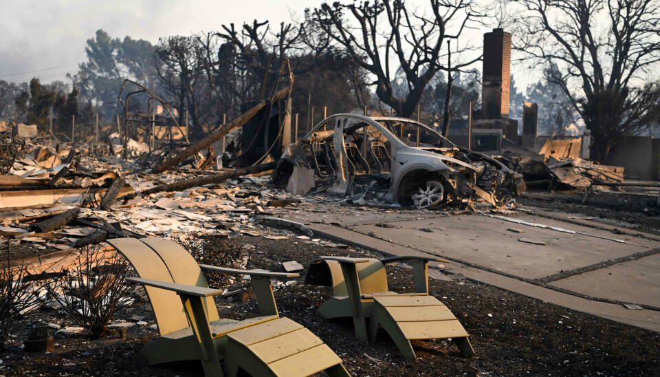 Paris Hiltons hus i Malibu brændt ned til grunden.
