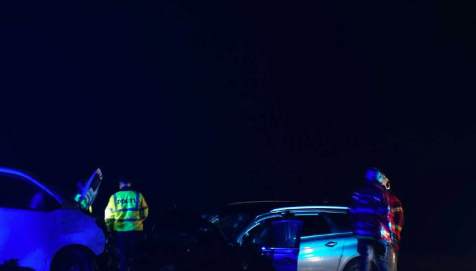 De første meldinger til alarmcentralen lød på fastklemte.