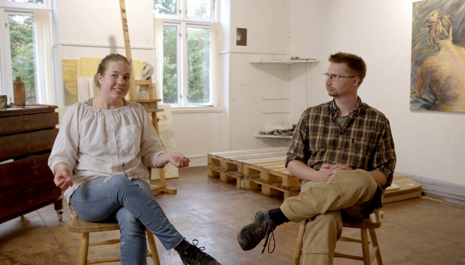 Kamilla Herskind og Jonas Basløv fandt selv huset uden ejendomsmæglernes hjælp.