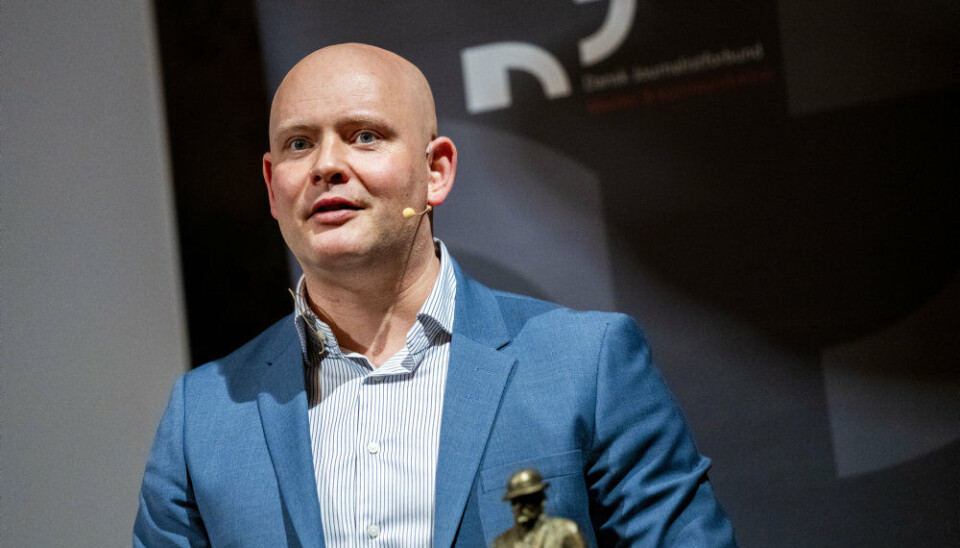 Kulturminister Jakob Engel-Schmidt (M) talte til repræsentanter fra medierne til uddelingen af årets Cavling i København i januar. Kulturministeren nedsætter et udvalg, der skal kigge på moderniseringen af TV 2-regionerne.