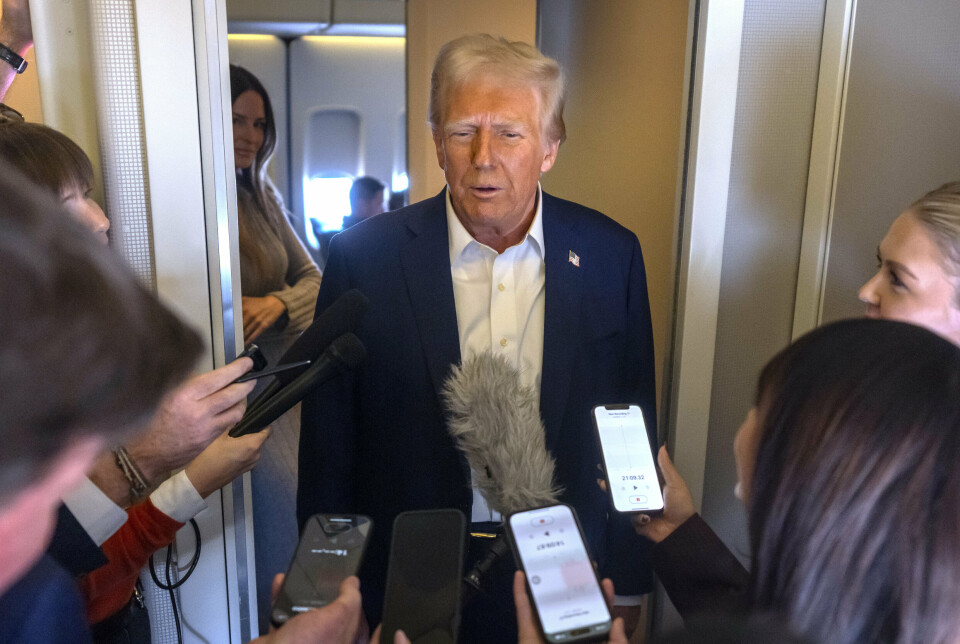 - Det har intet med USA at gøre, ud over at det er os, der kan levere friheden. Det kan de (Danmark, red.) ikke, siger USA's præsident, Donald Trump, om en amerikansk overtagelse af Grønland.