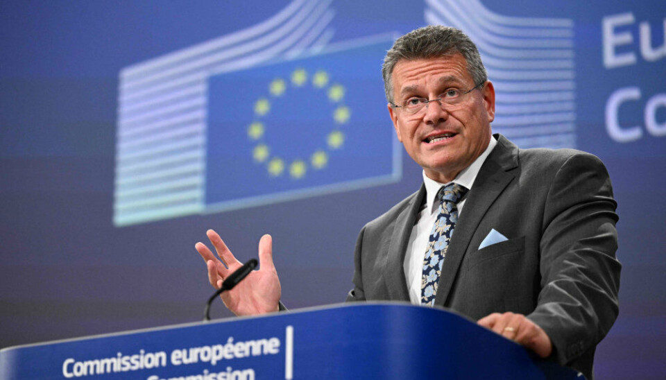 EU-kommissær for handel Maros Sefcovic ønsker at lægge told på billige pakker fra tredjelande og gøre mere for at sikre, at varer fra eksempelvis Kina lever op til EU's regler for sundhed og miljø.