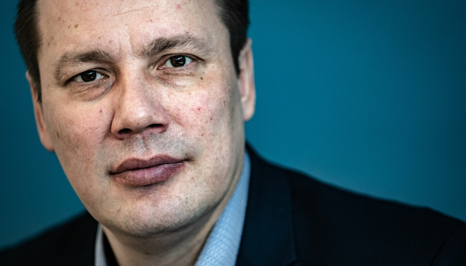 Erik Jensen, formand for partiet Siumut, kræver folkeafstemning om grønlandsk selvstændighed.