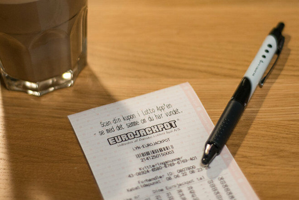 En person fra Horsens har nu vundet fem millioner i Eurojackpot.