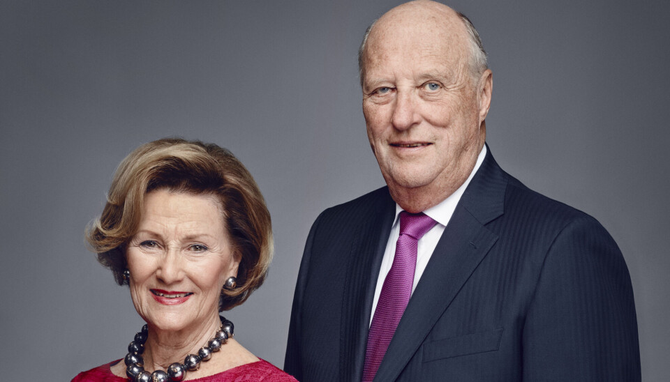 Det norske kongepar, kong Harald og dronning Sonja