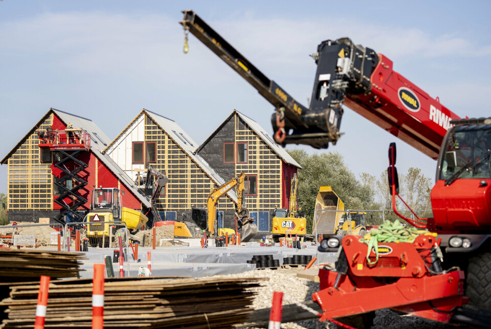 De ansatte i byggebranchen har fået nye overenskomster. Forbedringerne svarer nogenlunde til det, der blev aftalt på industriens område. (Arkivfoto).