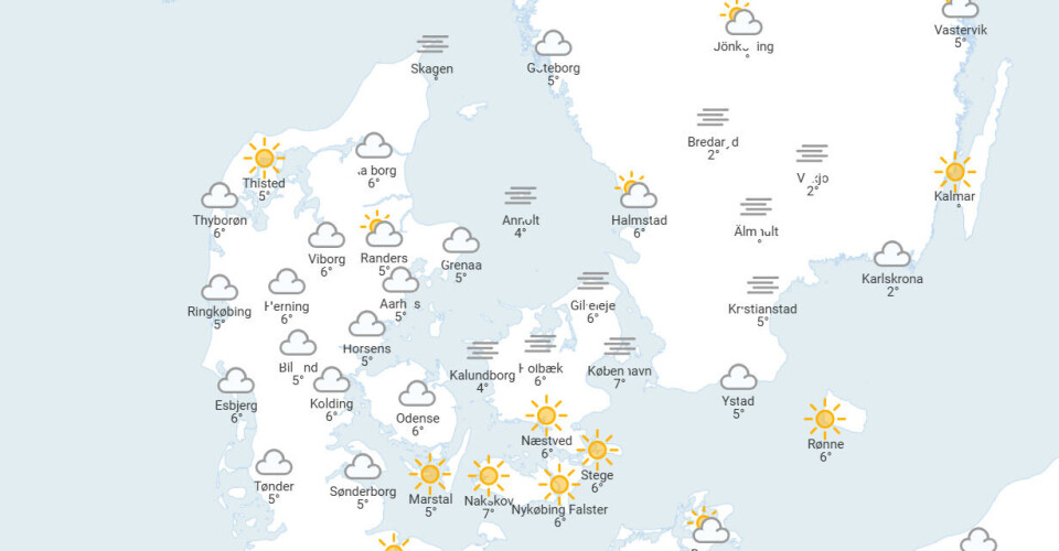 Næste uge skifter vejret. Indtil da er der forår i luften.