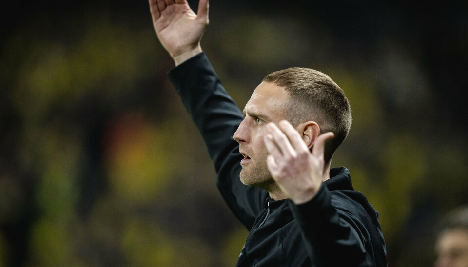 Frederik Birk og Brøndby har blot hentet to point i de seneste kampe mod Vejle, Lyngby og Randers. (Arkivfoto).