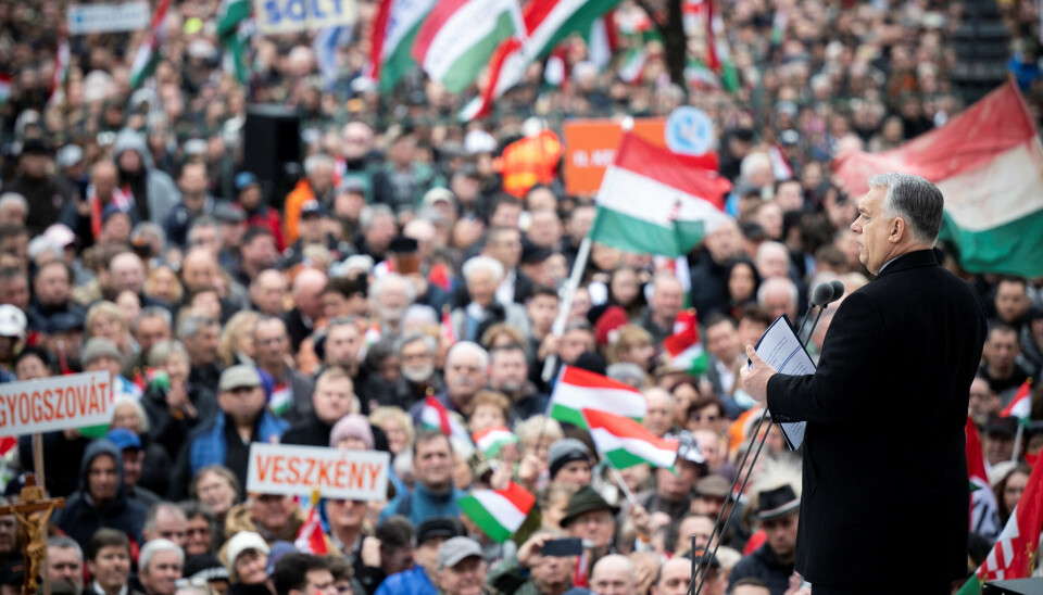 Lørdag middag holdt Ungarns premierminister, Viktor Orbán, tale i hovedstaden Budapest i anledning af landets nationaldag.