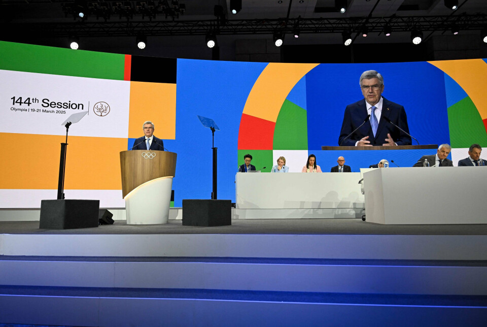 Thomas Bach åbnede onsdag IOC-kongressen i Grækenland.