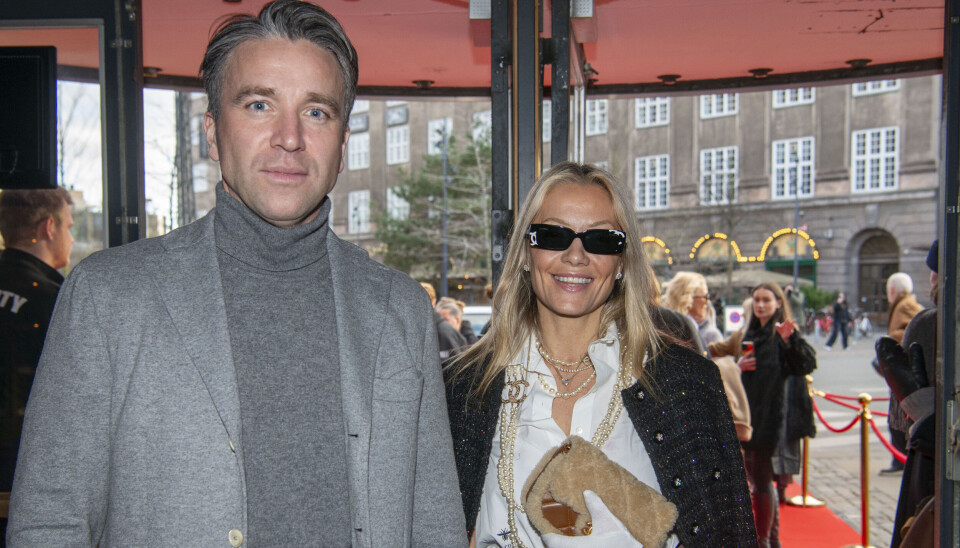 Caroline Fleming og kæresten Frederik Kølle