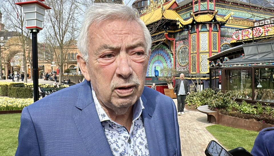 Johnny Reimar på vej i Grøften.