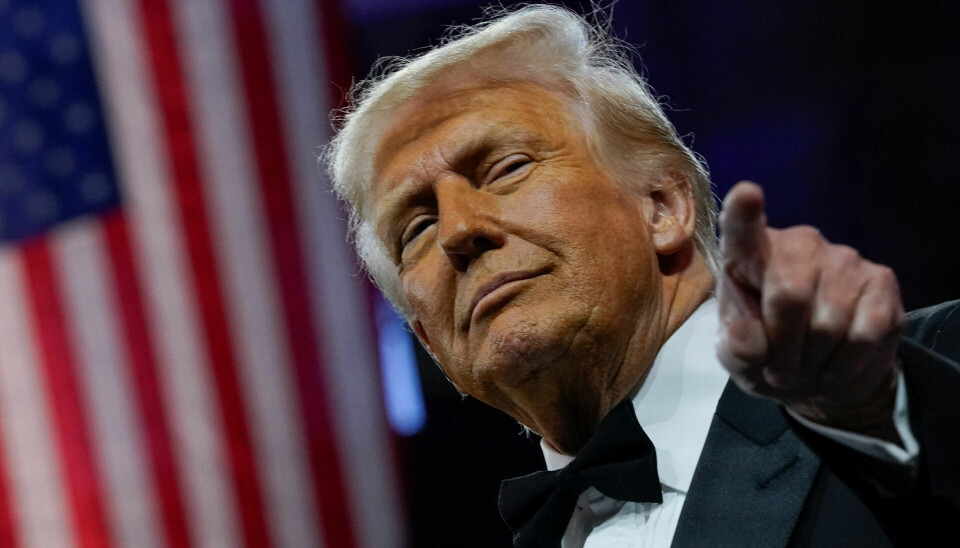 Donald Trump nyder i den grad røvslikkeriet. Fornøjelsen er nok mest på hans side...
