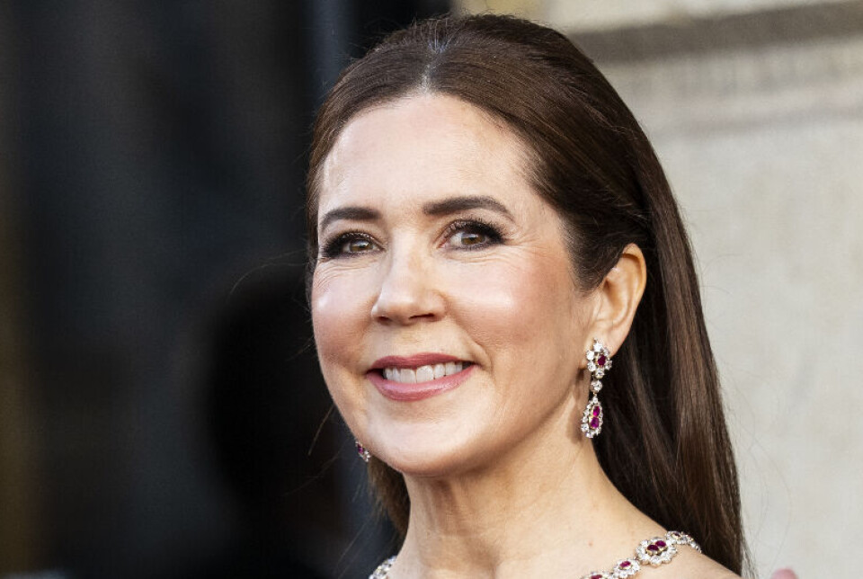MAry er kommet i yderst fornemt selskab på kongeslottet i Stockholm.