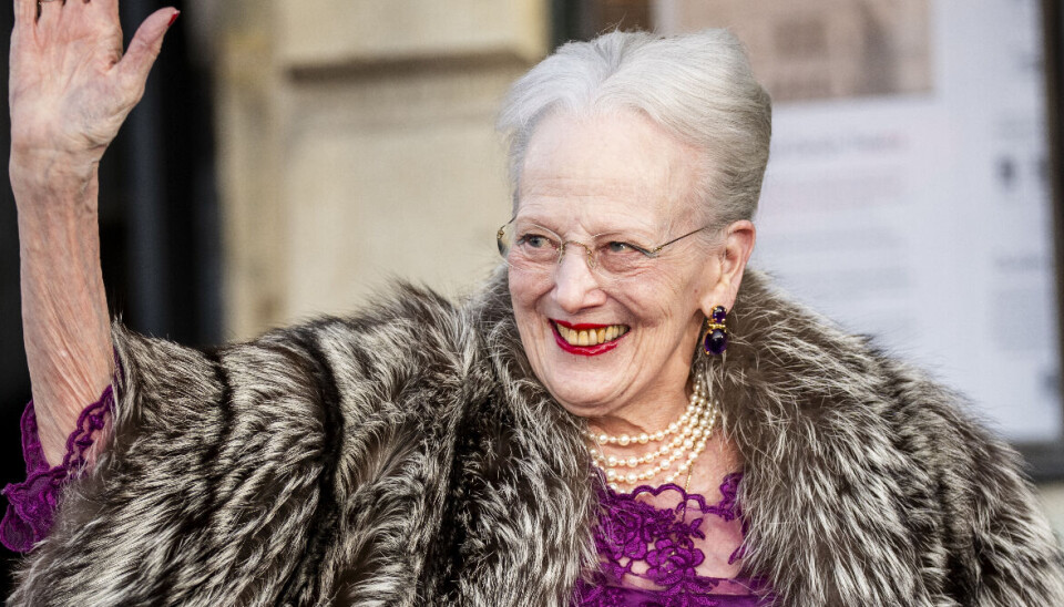 Dronning Margrethe.