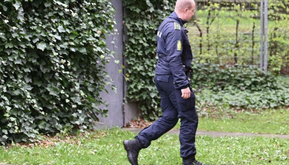 Betjente måtte affyre varselsskud før anholdelsen.