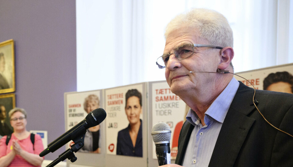 Holger K. Nielsen er en sand nestor i SF. Den 23. april fylder han 75 år.