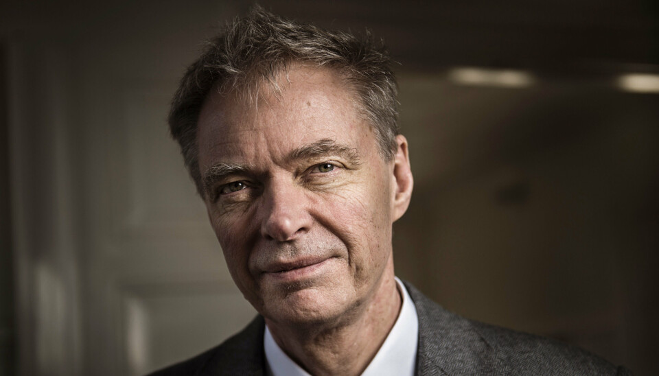 Klaus Riskær Pedersen, der 24. april fylder 70 år, vil brændes på et stort bål, når han en dag går bort.