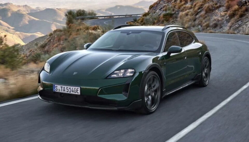 Kong Frederiks Porsche Taycan Turbo S