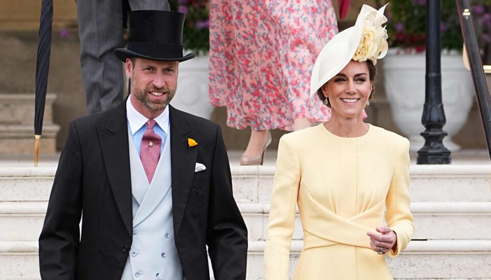 William og Kate dukkede uventet op som værter