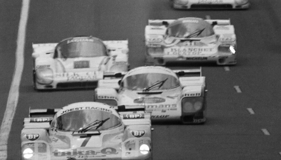 Jens Winther deltog i Le Mans i 1986, hvor dette billede er fra. (Arkivfoto).