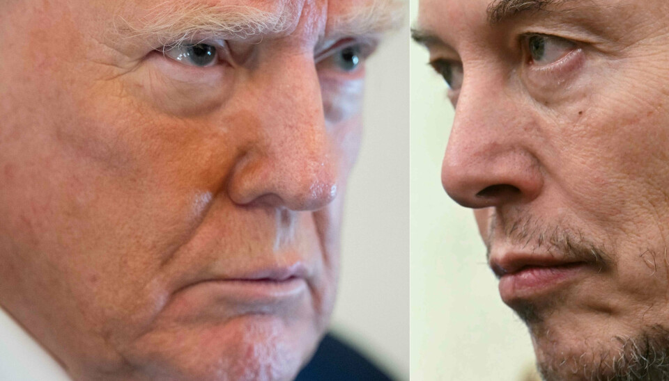 USA's præsident og verdens rigeste mand har i denne uge rettet voldsom kritik mod hinanden på sociale medier. Musk har nu slettet anklage mod Trump på X. (Arkivfoto).