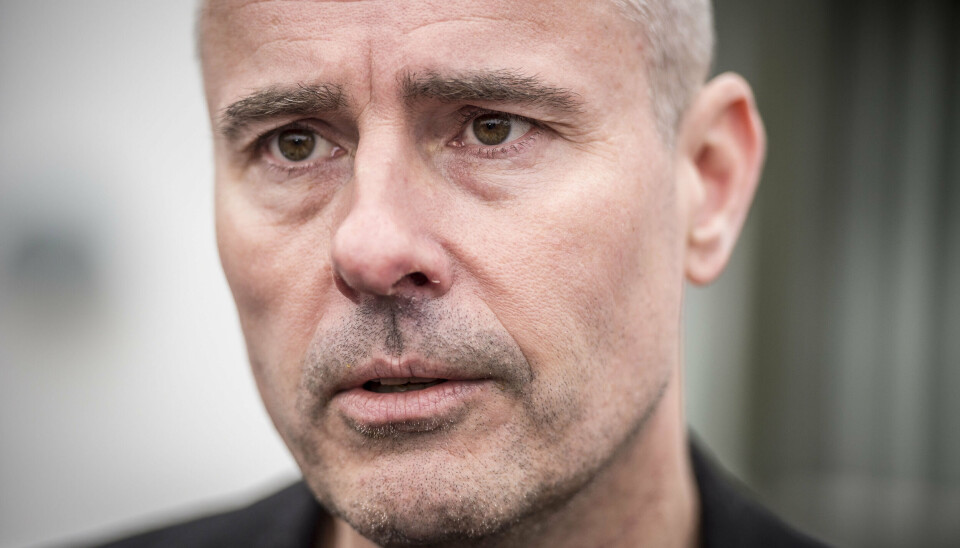 Henrik Sass Larsen nægter sig skyldig i en sag, hvor han er tiltalt for at besidde tusindvis af billeder og videoer af overgrebsmateriale med børn. (Arkivfoto).