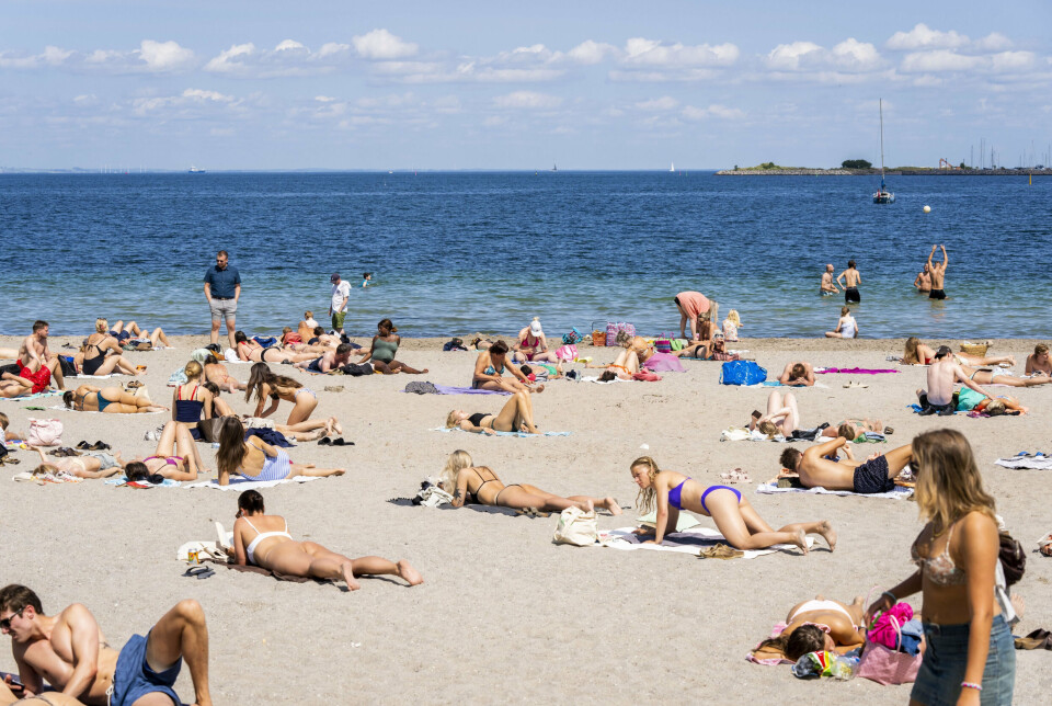 Månedsprognosen fra DMI tegner et billede af en solrig og varm sommerferie. (Arkivfoto).