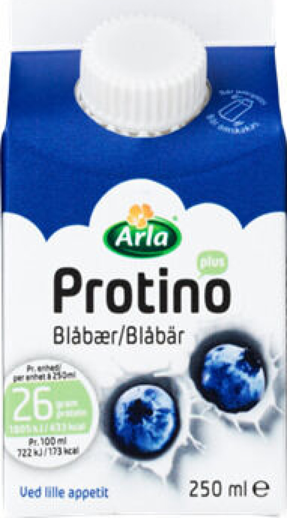 Det er denne drik med blåbær som Arla nu kalder tilbage.