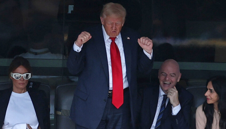 Donald Trump er ikke i kridthuset